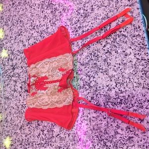 Victoria's secret corset garter belt